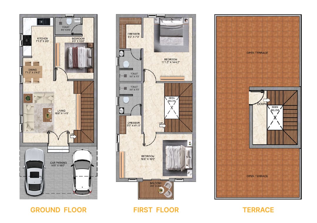 Malo Armonique 46 Malo Armonique Floor Plan 3 BHK / 4 BHK