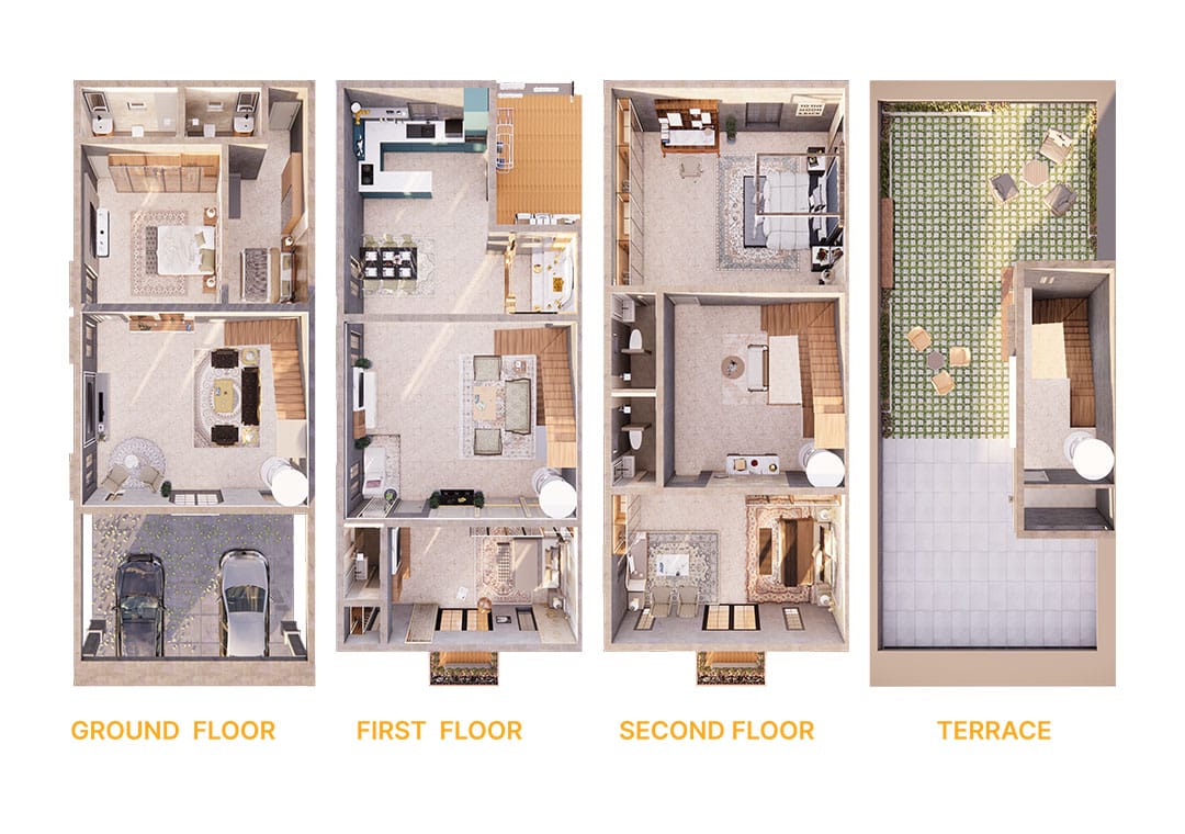Malo Armonique 50 Malo Armonique Floor Plan 4 BHK - 03