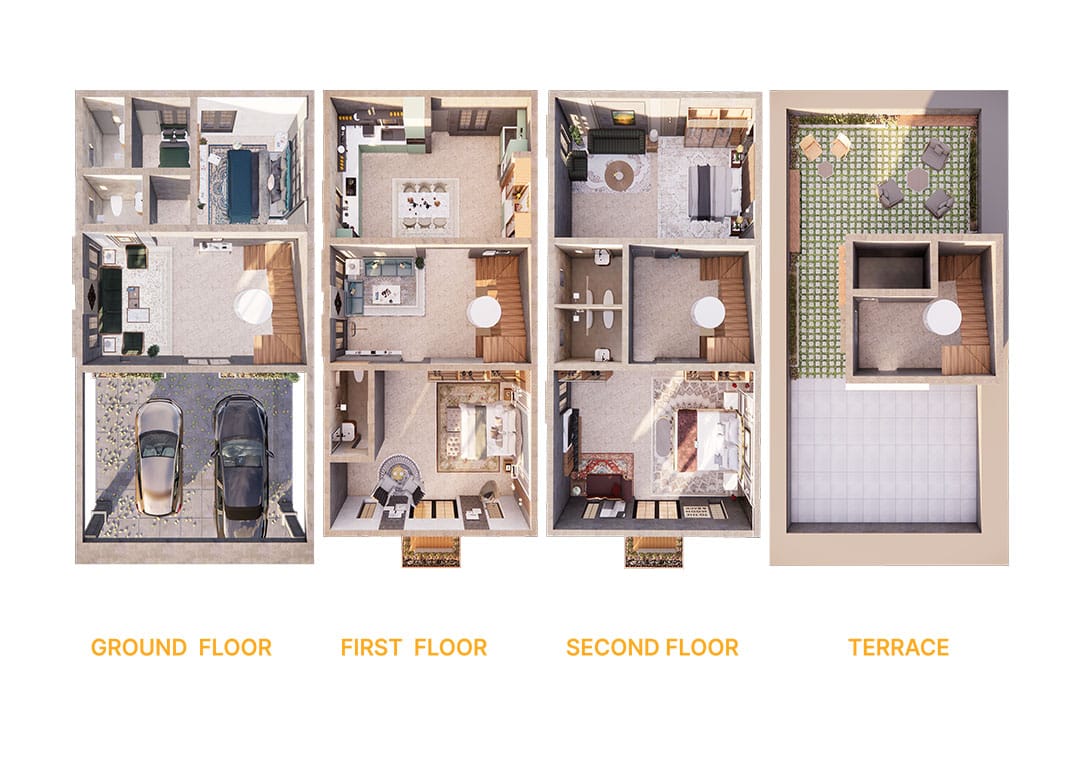 Malo Armonique 52 Malo Armonique Floor Plan 4 BHK - 05