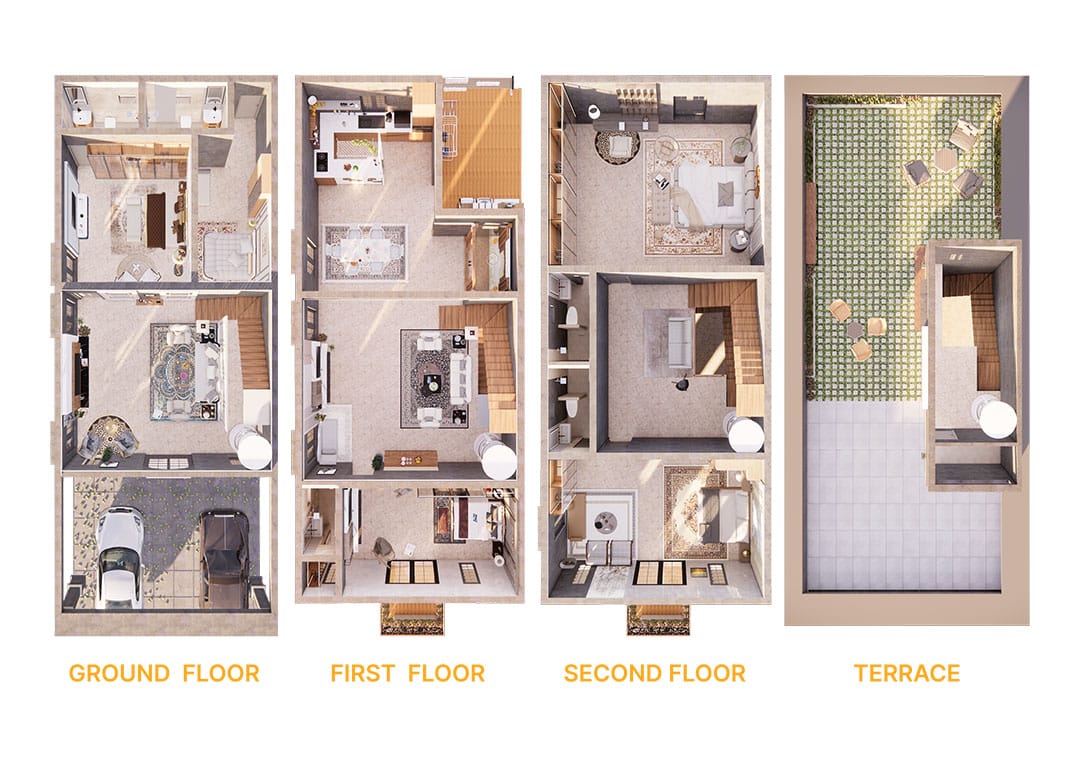 Malo Armonique 48 Malo Armonique Floor Plan 4 BHK - 01